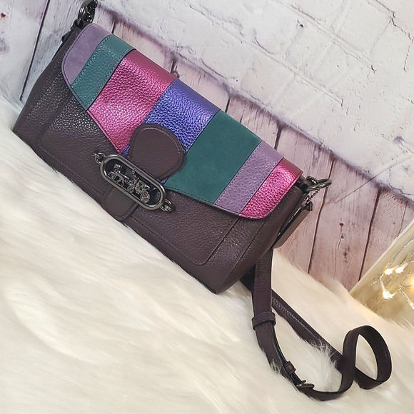 Coach Handbags - COACH Jade Shoulder Bag with Piecing Gorgeous Like New✨️